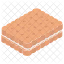 Sandwich Biscuit  Icon