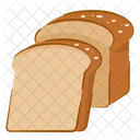 Sandwichbrot Laib Brot Symbol