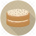 Sandwich Cake Layered Cake Cake Icon