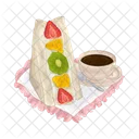 Comida Sandwich Fruta Icon