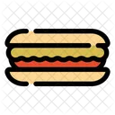 Sandwich Bread Cuisine Icon