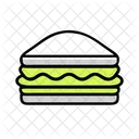Sandwich Comida Rapida Comida Icono