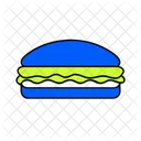 Sandwich Comida Rapida Comida Icono