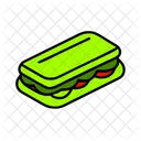 Sandwich Comida Rapida Comida Icono