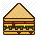 Sandwich Bread Egg Icône