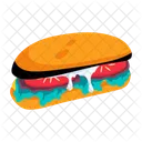 Sandwich Italiano Subsandwich Hoagie Icono