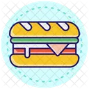 Sandwich Icône
