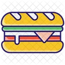 Sandwich Icône