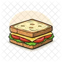 Toaster Sandwich Cook Icon