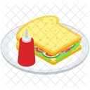 Sandwich Platter Bread Sandwich Cheese Sandwich Icon