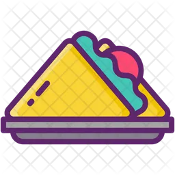 Sandwich Tray  Icon