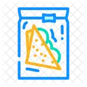 Sandwiches Package Chips Icon
