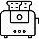 Elektronik Sandwichtoaster Scheibentoaster Symbol