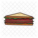 Sandwitch Triangle Food Fast Food Icon