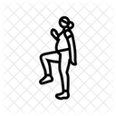 Sanft Becken Schaukeln Symbol