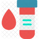 Analisis De Sangre Medico Icono