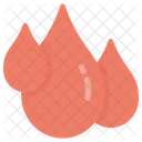Sangre Gota Agua Icono