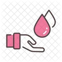 Sangre Gota De Sangre Cuidado De La Sangre Icon