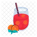 Sangria Alcoholic Beverage Cocktail Glass Icon