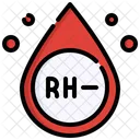 Sangue rh negativo  Ícone