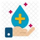Sanitation Hygenic Water Care Icon