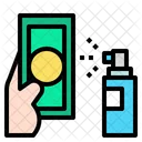 Sanitize Money  Icon