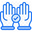 Sanitized Hands Icon