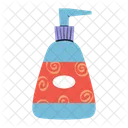 Sanitizer Bottle Cosmetic Icon
