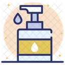 Antibacterial Liquid Sanitizer Disinfecting Lotion Icon