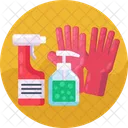 Sanitizer Gloves Hygiene Icon