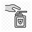 Sanitizer Hand Wash Antivirus Icon