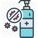 Sanitizer Anti Germs Icon