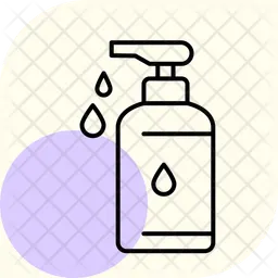 Sanitizer bottle  Icon