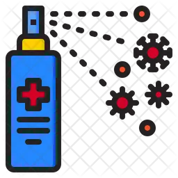 Sanitizer Bottle  Icon