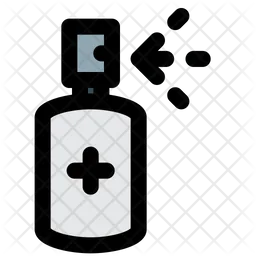 Sanitizer Bottle  Icon