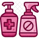 Sanitizer bottle  Icon