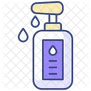 Sanitizer Bottle Scrub Brush  Icon