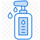 Sanitizer Bottle Scrub Brush  Icon