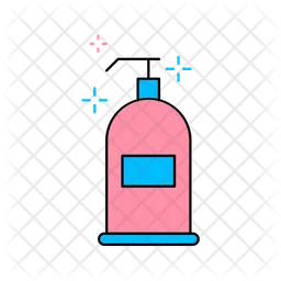 Sanitizer Cleaning  Icon
