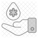 100 Sanitizer Hand Icon