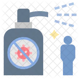 Sanitizer Spray  Icon