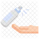 Spray Alcohol Hand Icon