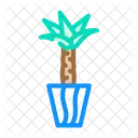 Sansevieria-Pflanze  Symbol