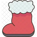 Santa Boot Christmas Icône