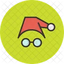 Santa Claus Spectcles Icon