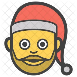 Santa Emoji Icon