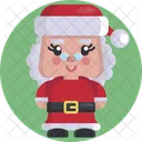 Santa Christmas Avatar Icon