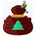 Bag Santa Gift Icon