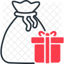 Santa Bag Santa Bag Icon