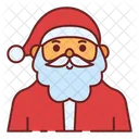 Santa Claus Santa Beard Icon